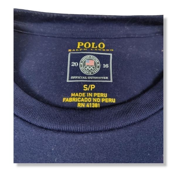 POLO RALPH LAUREN 2016 OLYMPIC SHIRT - Picture 2 of 4